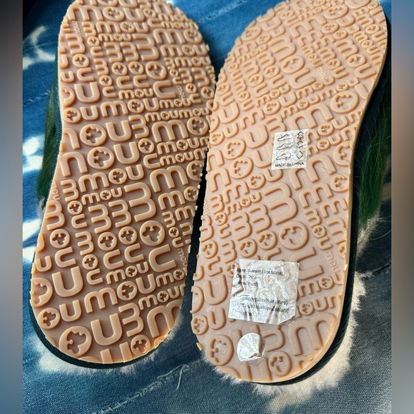 Mou Mou Sheepskin Fur Slide Slippers - Picture 3 of 5